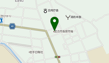 ベルフ魚菜市場の地図画像