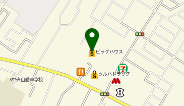 スーパーアークス青山店の地図画像
