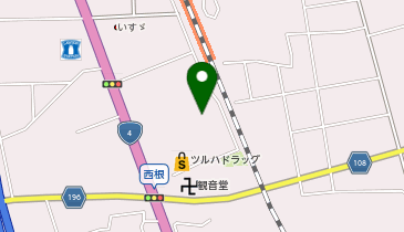 スーパーアークス金ヶ崎店の地図画像