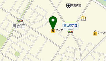 サンデーホームマート盛岡店の地図画像