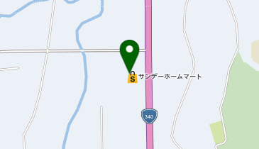 サンデーホームマート九戸店の地図画像