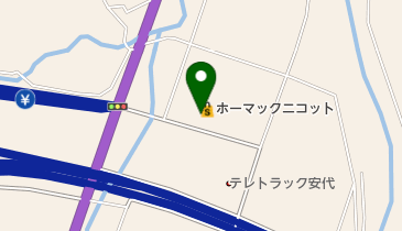 DCMニコット安代店の地図画像
