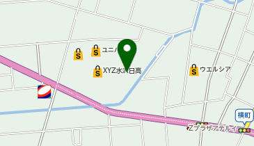 サンデー水沢日高店の地図画像