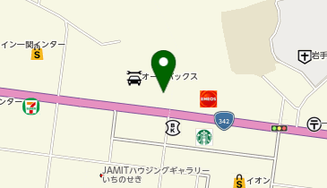 プロノ一関店の地図画像