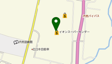サンデースーパーセンター盛岡渋民店の地図画像