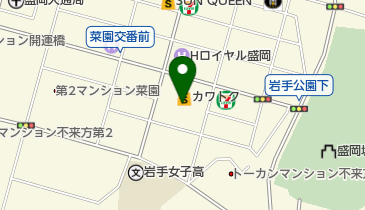 むらげんカワトク店の地図画像