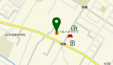 ツルハドラッグ盛岡青山店の地図画像