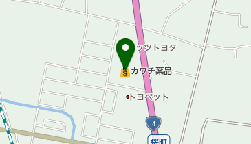 カワチ薬品紫波店の地図画像