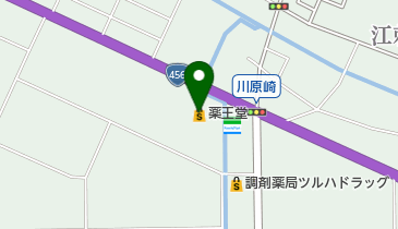 薬王堂江刺岩谷堂店の地図画像