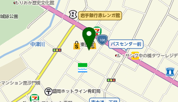むらげんもなか店の地図画像