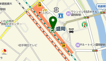 ハニーズディー.ストア盛岡フェザン店の地図画像