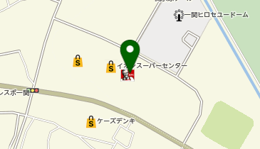ハニーズ一関店の地図画像