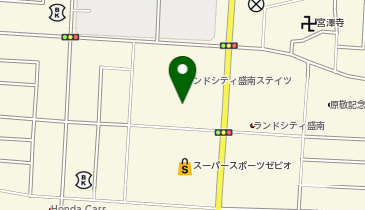ファッションセンターしまむら盛南店の地図画像