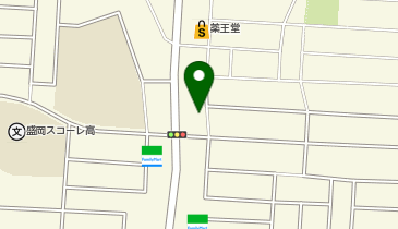 #ワークマン女子盛岡南店の地図画像