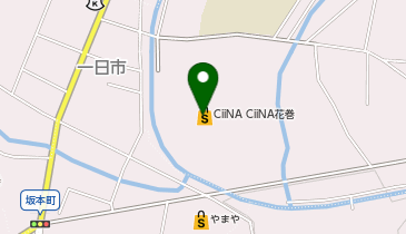 ハニーズシーナシーナ花巻店の地図画像