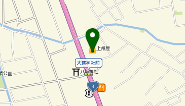 上州屋新盛岡店の地図画像