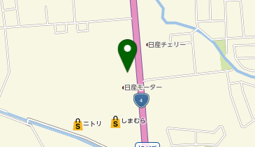 上州屋北上店の地図画像