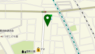 二木ゴルフ盛岡西仙北店の地図画像
