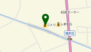 ニトリ北上店の地図画像