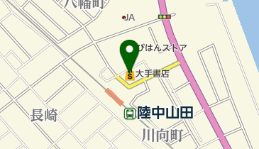 大手書店の地図画像