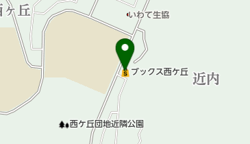 ブックス西ケ丘の地図画像