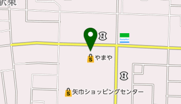 未来屋書店矢巾店の地図画像