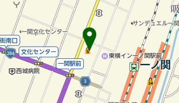 (株)北上書房の地図画像