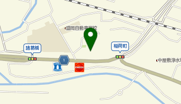 ブックオフ盛岡稲荷店の地図画像