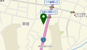 ブックオフ盛岡茶畑店の地図画像