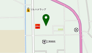 ダイソー岩手江刺店の地図画像