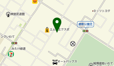 ダイソー盛岡みたけ店の地図画像