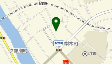 ダイソー盛岡梨木店の地図画像
