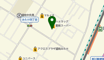 ダイソーショッピングコート盛岡みたけ店の地図画像