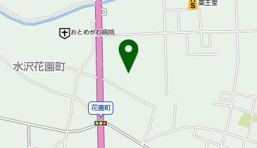 ダイソー水沢店の地図画像