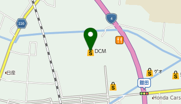 Can★Do DCM水沢店の地図画像