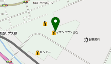 ドコモショップイオンタウン釜石店の地図画像
