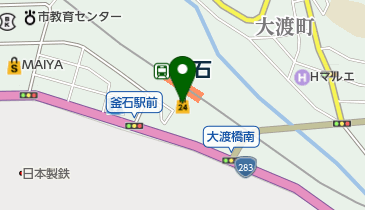 ニューデイズ釜石の地図画像