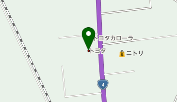 岩手トヨタ自動車水沢店の地図画像