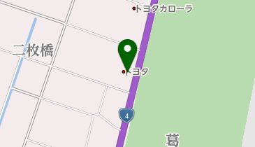 岩手トヨタ自動車花巻店の地図画像