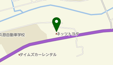 ネッツトヨタ岩手久慈店の地図画像