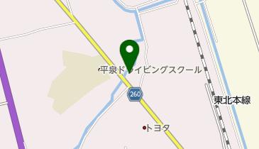 ネッツトヨタ岩手一関店の地図画像