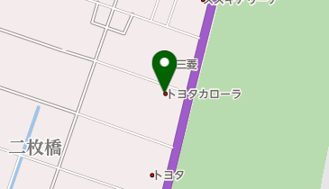 トヨタカローラ南岩手花巻店の地図画像