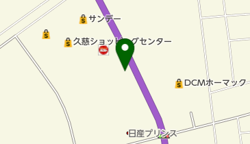 トヨタカローラ岩手久慈店の地図画像