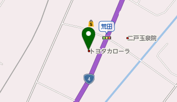 トヨタカローラ岩手二戸店の地図画像