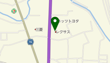 レクサス盛岡の地図画像