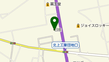 岩手日産花北店の地図画像
