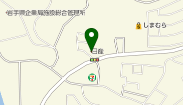 岩手日産盛岡松園店の地図画像