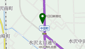 日産プリンス岩手水沢店の地図画像