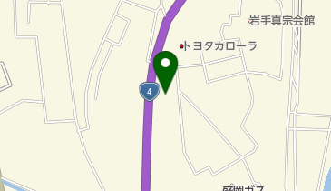 日産プリンス岩手南大橋店の地図画像