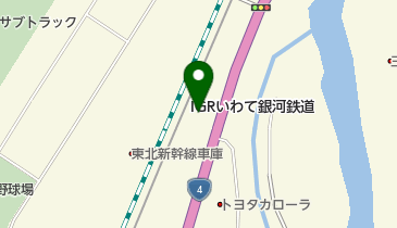 日産チェリー岩手盛岡北店の地図画像